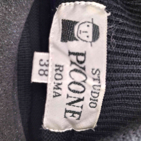 STUDIO PICONE ROMA   芸術家 モチーフ プルオーバー ニット ワンピース レディース JPN:38